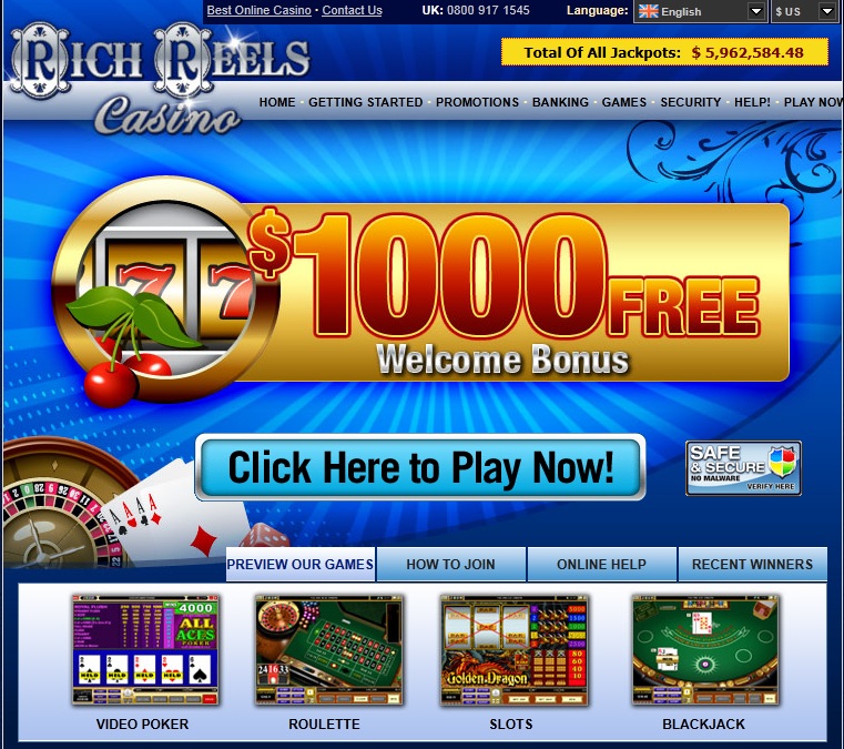 Rich Reels Casino